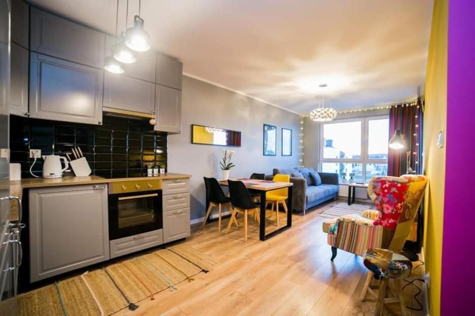 Apartament Nadmorski W Kolorze Pogorze Dış mekan fotoğraf